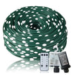 Christmas Rope Lights – 1000 LED, 328 Ft Outdoor Decorative Strobe String with 8 Modes, Remote, IP67 Waterproof & Timer Memory Function