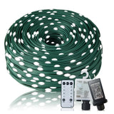 Christmas Rope Lights – 1000 LED, 328 Ft Outdoor Decorative Strobe String with 8 Modes, Remote, IP67 Waterproof & Timer Memory Function