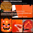 Light Up Halloween Trick-or-Treat Bag – LED Ghost Candy Bucket (Reusable, Orange, 2025 Edition)