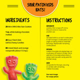 SOUR PATCH KIDS Halloween Candy Variety Pack – 40 Treat-Size Bags (Original & Watermelon Flavors)