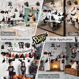 Halloween Hanging Swirl Decorations Set 🎃 – 60-Piece Indoor & Outdoor Party Kit with Ghosts, Bats & Pumpkins