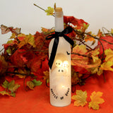 Roman Inc Light-Up Halloween Bottle – 13" White LED Decorative Bottle with Soft Glow & On/Off Switch
