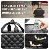 Arcoyard Rolling Laptop Briefcase with Wheels for Women – 16-Inch Waterproof Underseat Carry-On,