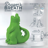 Dragon-Shaped Microwave Steam Cleaner – Chemical-Free Deep Cleaning with Steam