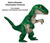 Rubies Original Velociraptor Inflatable Costume for Adults, One Size