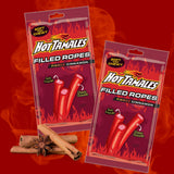 Hot Tamales Candy Ropes – 2 Pack Cinnamon-Flavored Chewy Straws (3 oz Each)
