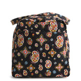 Vera Bradley Premium Cotton Large Original Duffel Bag – Quilted Travel Bag (North Star Sky)