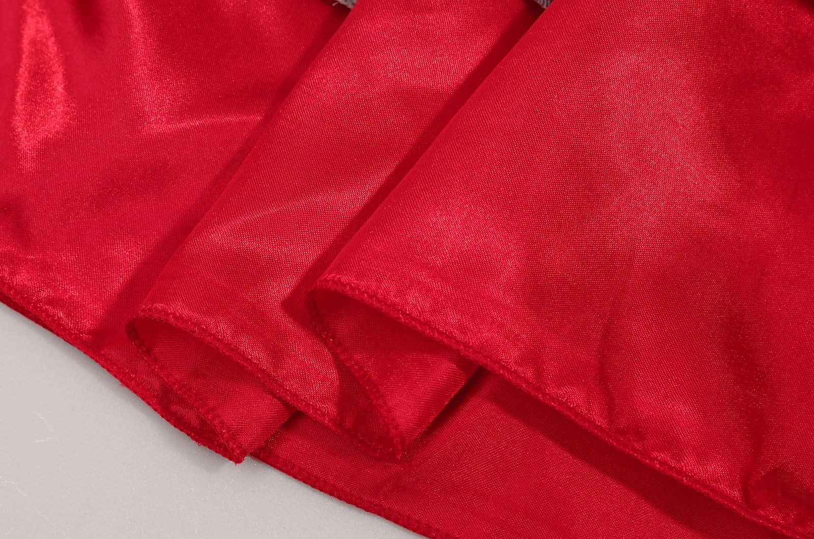 Girls Gray Killer Clown Costume – Complete Halloween Outfit with Dress, Gloves, Leg Warmers & Red Clown Nose