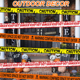 Halloween Fright Tape Bundle – 3 Rolls “Keep Out”, “Caution”, “Warning” Scary Party Decoration Set