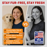 Reusable Pet Hair Remover Gloves with Static Technology, Washable Fur Removal Tool for Clothes, Furniture, Carpets, and Car Interiors