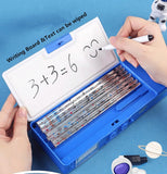 Blue Astronaut Pop-Up Pencil Case with Lock