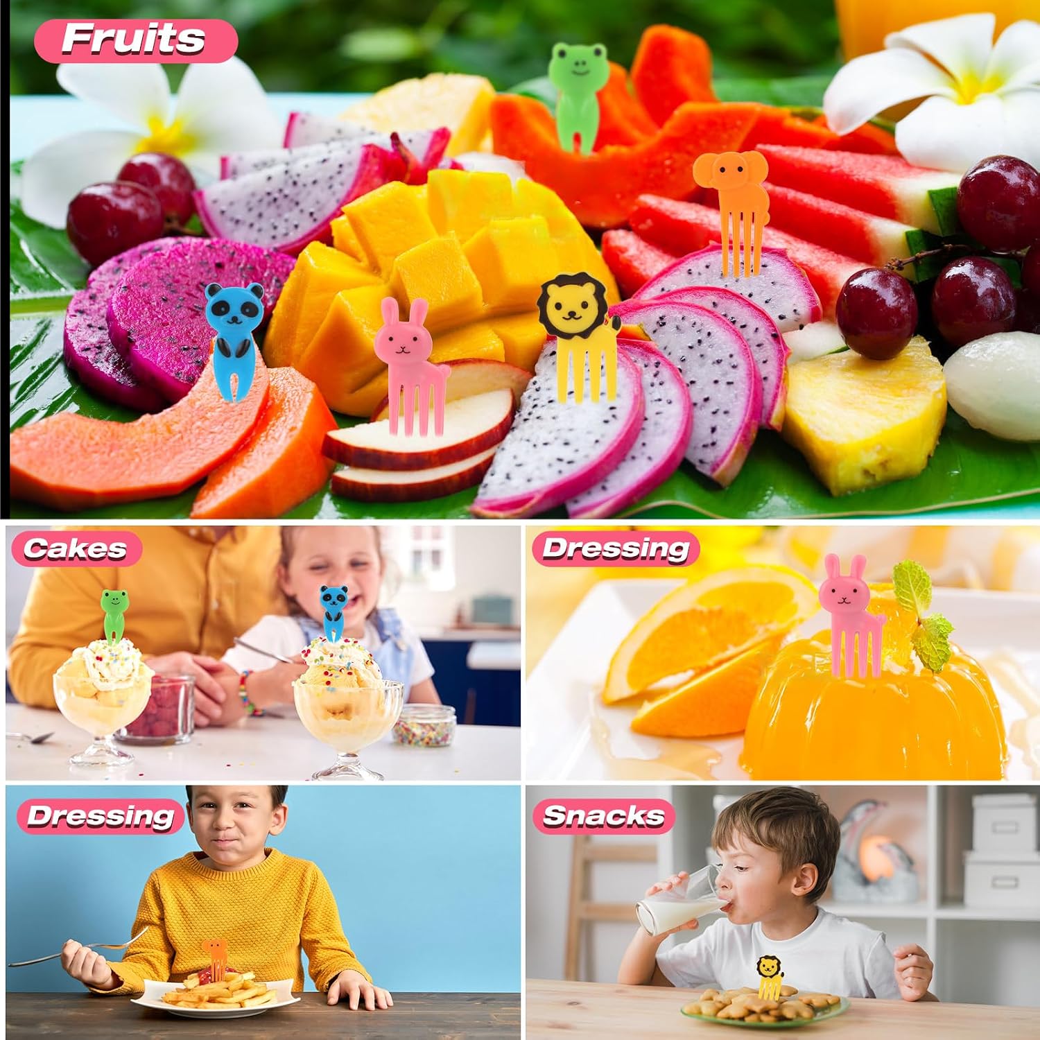 Rose Red 77-Piece Stackable Bento Lunch Kit