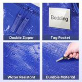 Extra Large Heavy-Duty Storage Moving Bag (24 Gallon) – Waterproof Foldable Organizer with Reinforced Handles