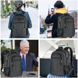 17-Inch Extra Large Laptop Backpack for School, Work & Travel – Water-Resistant USB Charging Backpack