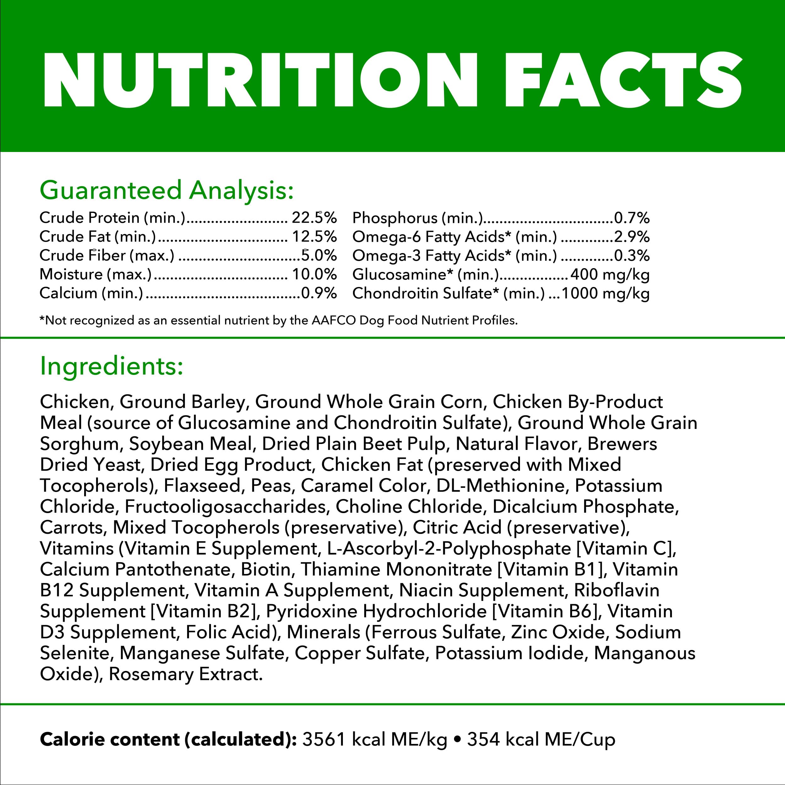 IAMS Proactive Health Large Breed Adult Dry Dog Food Chicken & Whole Grain High Protein Nutrition Formula