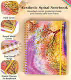 Autumn Tree A5 Hardcover Spiral Journal with Thick Lined Paper