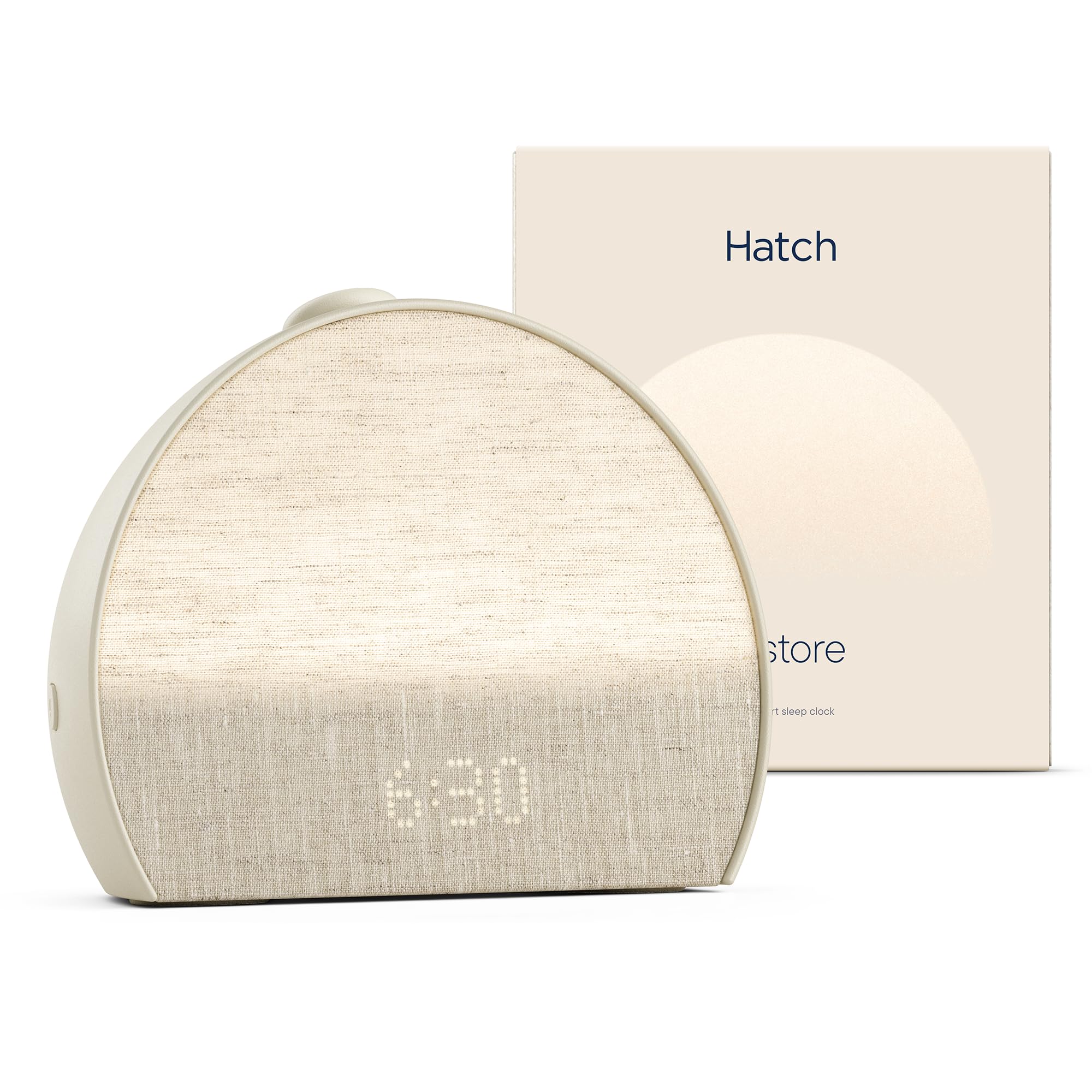Hatch Restore 3 Sunrise Alarm Clock Smart Sleep Sound Machine & Bedside Light Putty