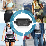 Travel Inspira Hidden RFID Money Belt – Secure Anti-Theft Passport & Card Wallet (Black Edition)