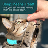 RF Cat Tracker Tag with Handheld Locator – No Subscription Lightweight Collar Tracking Device for Cats & Kittens