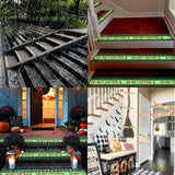 Glow in the Dark Halloween Caution Tape – 16.4ft “DO NOT ENTER” Adhesive Roll for Indoor & Outdoor Decor