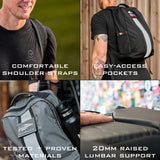 GORUCK Basic Rucker 17L Tactical Backpack – Durable MOLLE Military Rucksack for Training, Hiking & Travel – Black