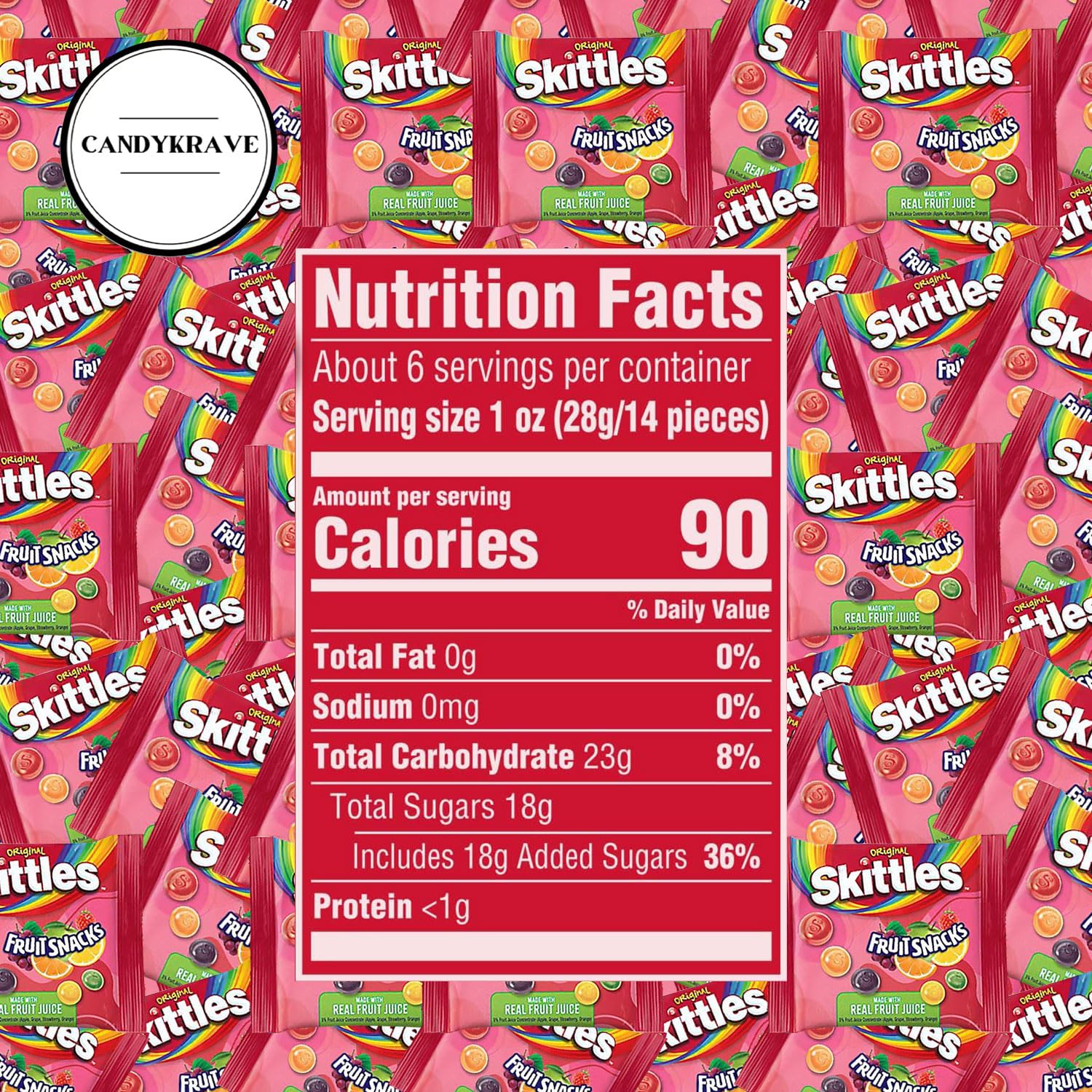 Skittles Fruit Snacks Mini Gummy Candies – Tangy & Sweet Fruity Mix with Real Juice Concentrate 🍓🍊🌈
