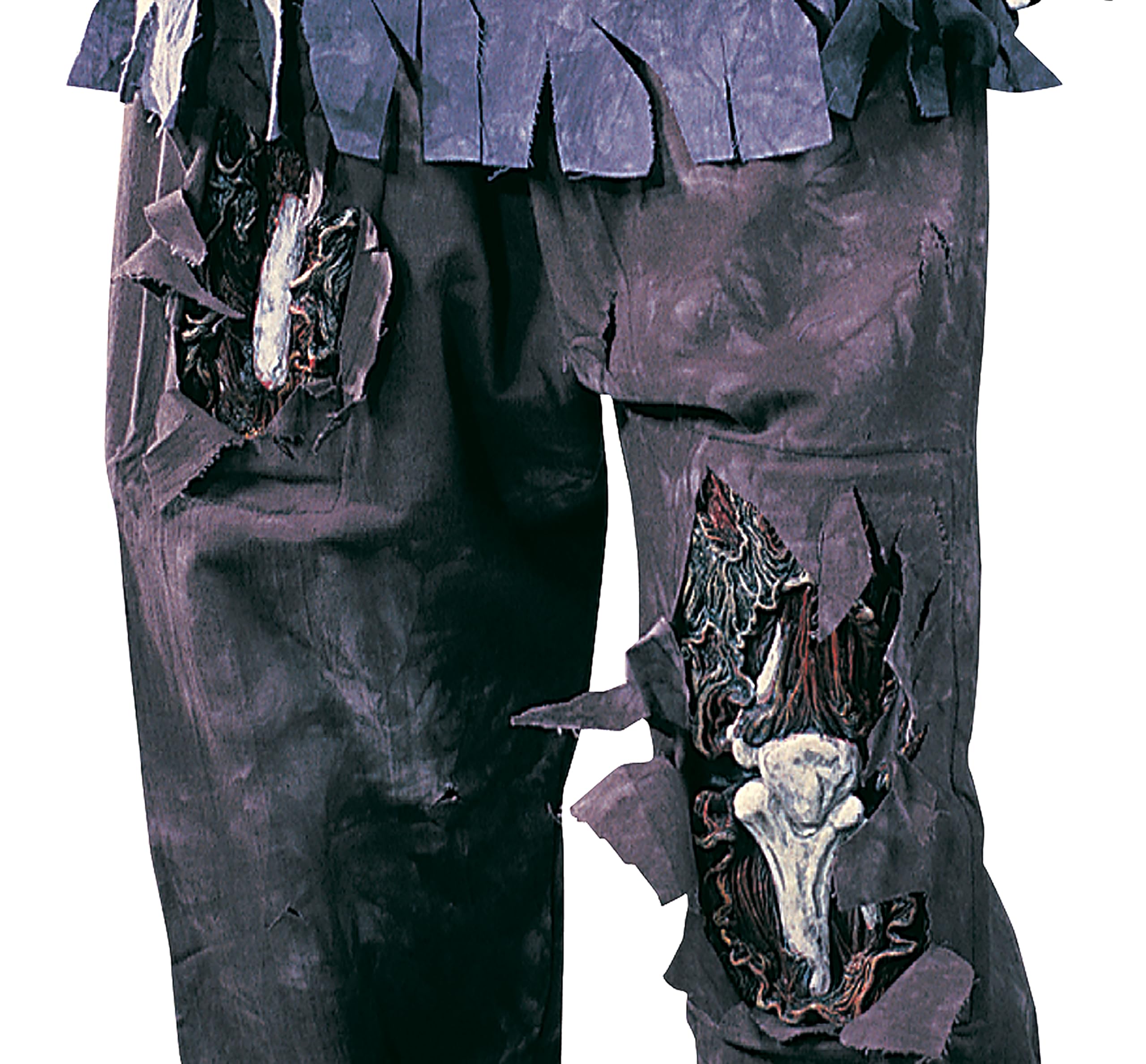 Killer Clown Halloween Costume – Full Set with Mask, Wig, Gloves, Top & Pants 🤡🩸