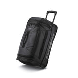 Samsonite Andante 2 22” Wheeled Duffel Bag, Lightweight Rolling Travel Bag with Inline Skate Wheels (All Black)