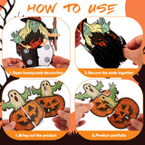 Halloween Table Centerpieces – Reusable Party Decorations for Kids & Adults with Fun Spooky Designs