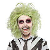 Kids Beetlejuice Wig – Official Licensed Movie Costume Accessory by Rubie’s (Green)