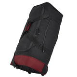 Travelers Club 32” Expandable Rolling Travel Duffel Bag, Heavy-Duty Wheeled Luggage with Shoulder Strap (Red)