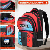 Gamer School Backpack Set with Lunch Bag and Pencil Case