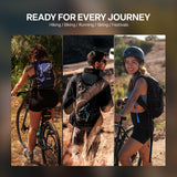 EVERFUN 18L Insulated Hydration Backpack with 2L Water Bladder & Rain Cover – Lightweight Hydro Pack for Hiking & Cycling – Cobalt Blue