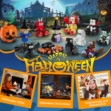 Halloween 12-in-1 Building Blocks Set – 626 PCS Castle & Figures Party Favor Gift for Kids