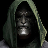 Marvel Legends Doctor Doom Premium Helmet – 1:1 Scale Collectible with Removable Hood & Display Stand
