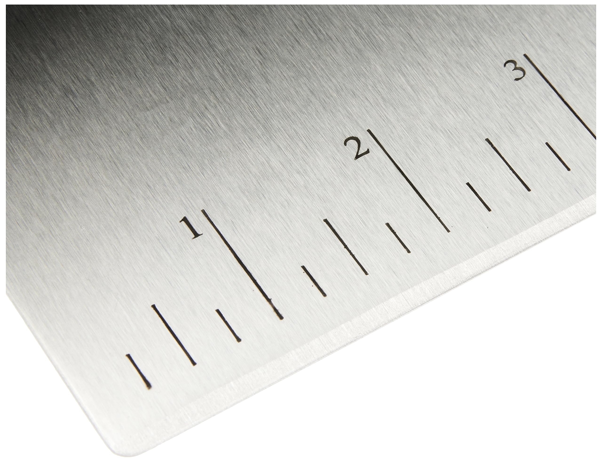 Stainless Steel Dough Scraper & Chopper with Measurement Marks – Non-Slip Handle