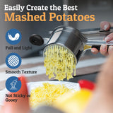 Heavy-Duty Potato Ricer & Masher – Large Basket, Non-Slip Handles, Dishwasher Safe
