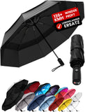 Windproof Compact Travel Umbrella with Automatic Open & Close – Portable Folding Umbrella for Rain, Storm & Daily Commute