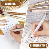 12-Piece Neutral Gel Pen Set with 0.5 mm Fine Tips