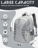 Bluefairy Middle & High School Backpack with Laptop Compartment, Large Capacity Bookbag for Teens