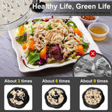 Upgraded Chicken Shredder Tool – Anti-Slip Base, BPA-Free, Fast Meat Shredding with Clear Lid