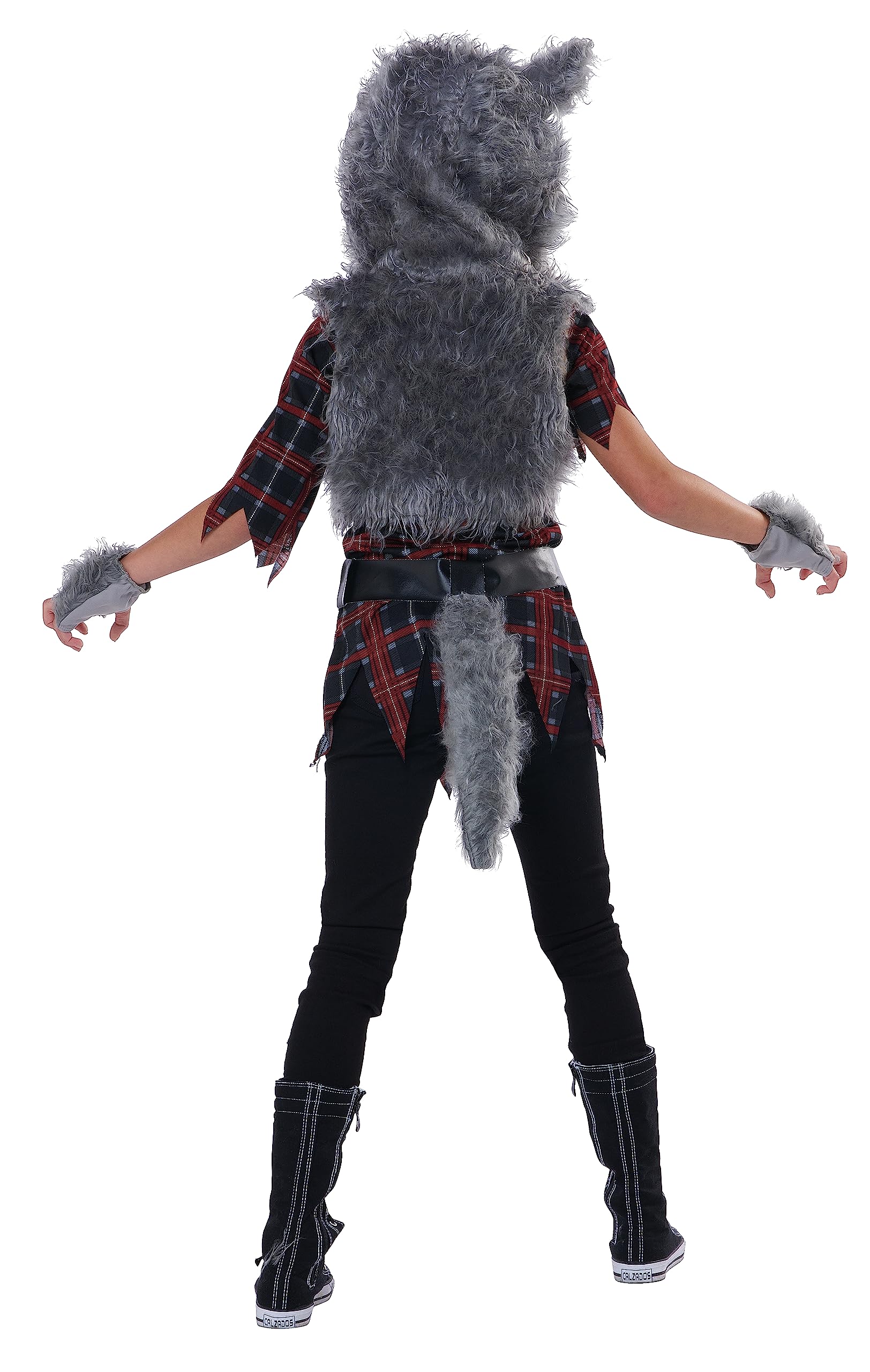 Girls Werewolf Costume Medium