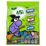 Halloween Candy Variety Pack – 45 Count Assorted Favorites (NERDS, Fun Dip, Trolli, Laffy Taffy & More) – Individually Wrapped Treats