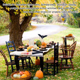 20PCS Black Halloween Bat Straws – Reusable Plastic Party Straws for Drinks, Kids, Birthday, Cosplay & Halloween Decorations