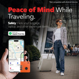 Apple Find My Compatible Smart TSA Luggage Lock with Bluetooth Tracking, Water-Resistant Travel Padlock