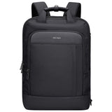 PIJUSHI 3-in-1 Convertible Laptop Backpack – Flight-Approved Personal Item with USB Charging & RFID Blocking (Black)