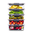 Brilliance Tritan Food Storage Containers – 3.2-Cup Leak-Proof Stackable Set (10-Piece)