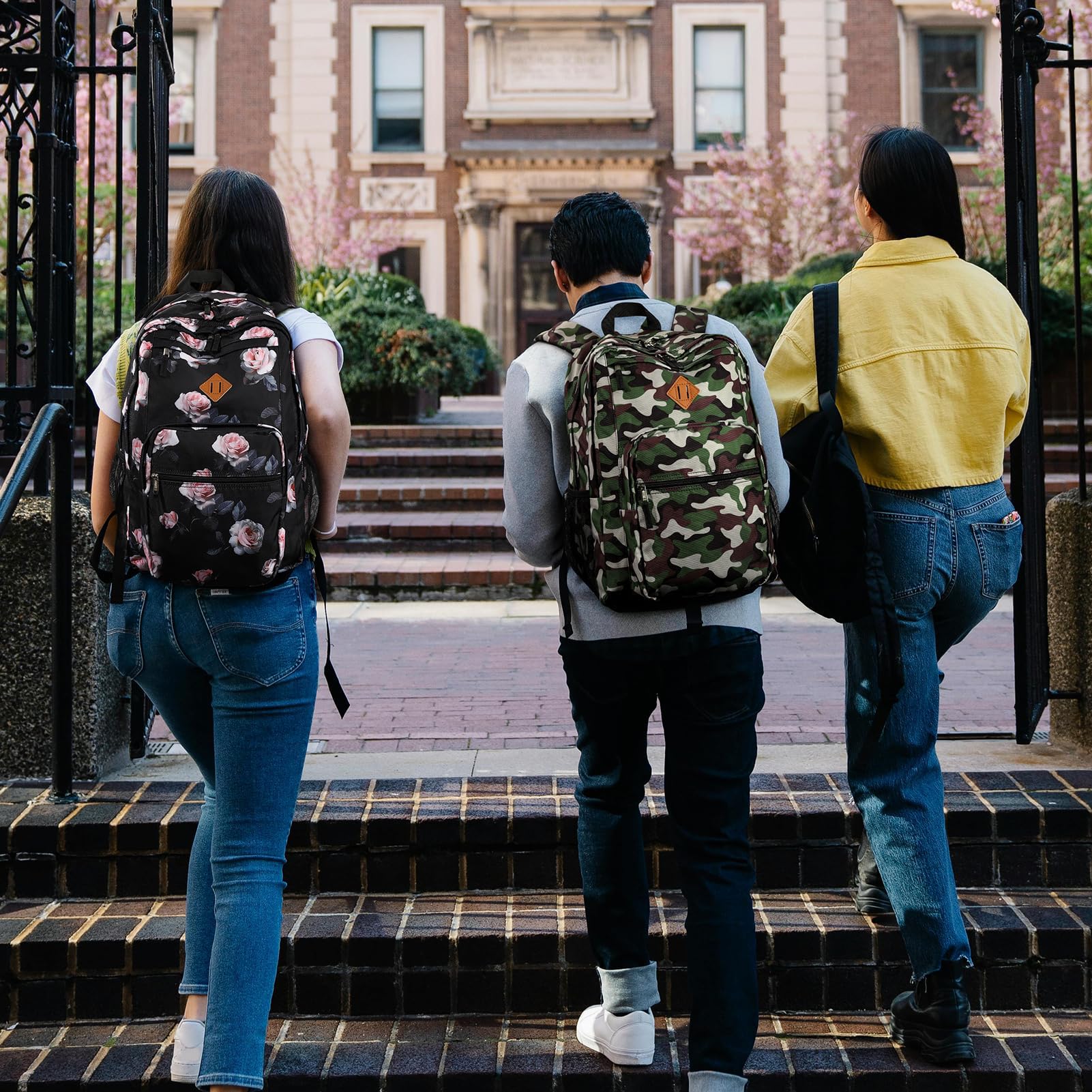 ZORFIN 26L Laptop Backpack for College & Travel – Water-Resistant Everyday Bookbag