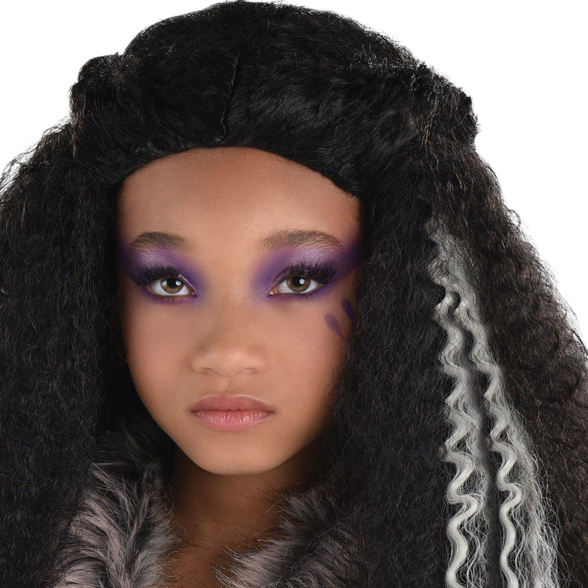 Willa Black Wig – Long Wavy Halloween Costume Wig for Women & Girls 🖤✨