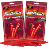 Hot Tamales Candy Ropes – 2 Pack Cinnamon-Flavored Chewy Straws (3 oz Each)